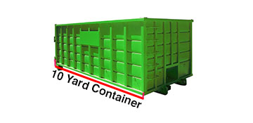 10 Yard Dumpster Rental Our Process, CO