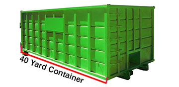 Manatee County 40 Yard Dumpster Rental