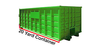 Coles County 20 Yard Dumpster Rental