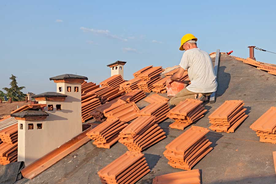 new tile roof