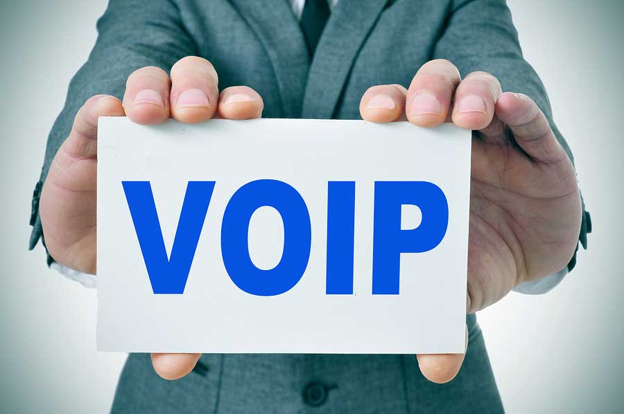 VOIP sign Voice over Internet Protocol