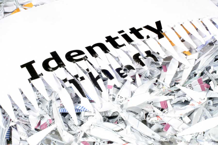 Identity Theft Protecton by shredding documents