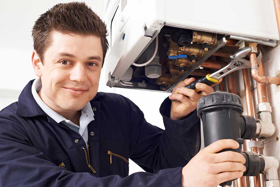 Professional Water Heater Service Technician